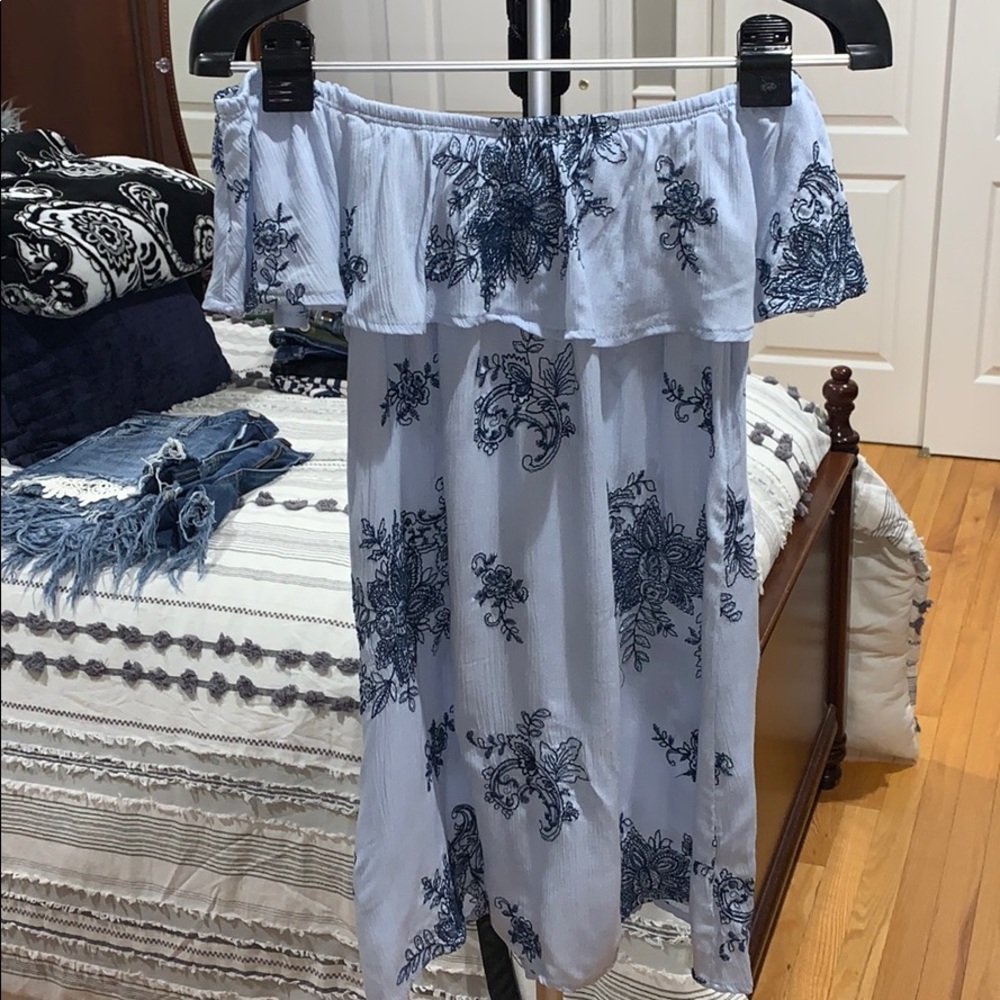 Floral Off the shoulder dress